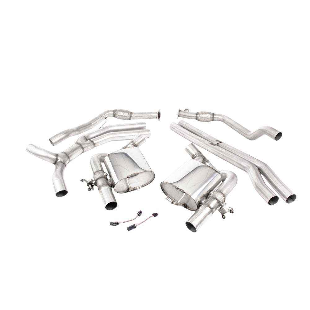 Milltek Cat Back Exhaust Audi RS5 B9 2.9 V6 Turbo Coupe (Non OPF/GPF Models) 17-19-Exhaust System-carbonizeduk