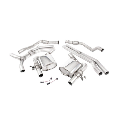 Milltek Cat Back Exhaust Audi RS5 B9 2.9 V6 Turbo Coupe (Non OPF/GPF Models) 17-19-Exhaust System-carbonizeduk