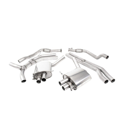 Milltek Cat Back Exhaust Audi RS5 B9 2.9 V6 Turbo Coupe (Non OPF/GPF Models) 17-19-Exhaust System-carbonizeduk