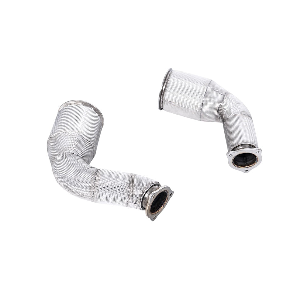 Milltek Large-bore Downpipe and De-cat Exhaust Audi RS5 B9 2.9 V6 Turbo Sportback (OPF/GPF Models) 19-25-Manifolds, Decats & Sports Cats-carbonizeduk