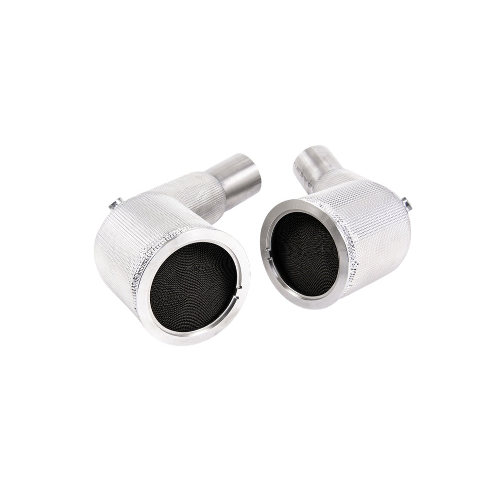 Milltek Large Bore Downpipes and Hi-Flow Sports Cats Exhaust Audi S8 D5 4.0 TFSi V8 Saloon / Sedan (OPF/GPF UK/Euro Models) 20-25-Manifolds, Decats & Sports Cats-carbonizeduk