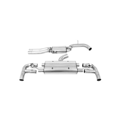 Milltek Cat Back Exhaust Audi RS3 Sportback 400PS (8V MQB Facelift Only) OPF/GPF Models 19-25-Exhaust System-carbonizeduk