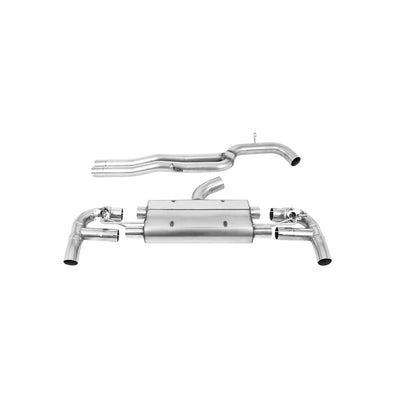Milltek Cat Back Exhaust Audi RS3 Sportback 400PS (8V MQB Facelift Only) OPF/GPF Models 19-25-Exhaust System-carbonizeduk
