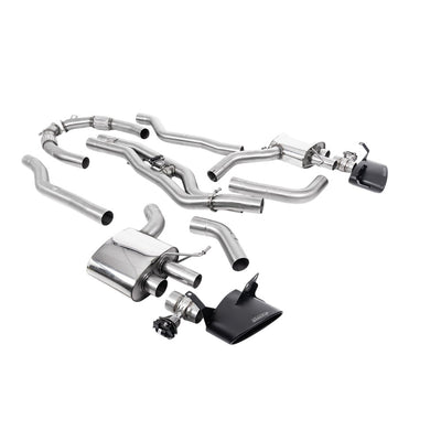 Milltek Cat Back Exhaust Audi RS6 C8 4.0 V8 Bi-Turbo inc Performance Edition (Non OPF/GPF Models USA/ROW Models) 20-25-Exhaust System-carbonizeduk
