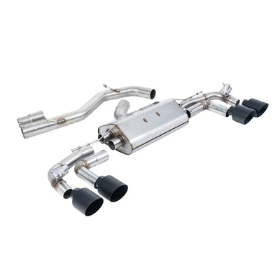 Milltek Particulate Filter-back Exhaust Audi S3 2.0 TFSi Quattro Sportback 310PS 8Y (OPF/GPF Models Only) 20-25-Exhaust System-carbonizeduk