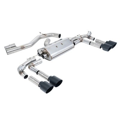 Milltek Particulate Filter-back Exhaust Audi S3 2.0 TFSi Quattro Saloon / Sedan 310PS 8Y (OPF/GPF Models Only) 20-25-Exhaust System-carbonizeduk