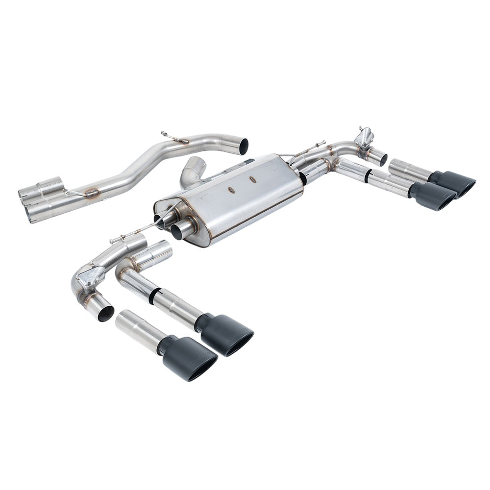 Milltek Particulate Filter-back Exhaust Audi S3 2.0 TFSi Quattro Saloon / Sedan 310PS 8Y (OPF/GPF Models Only) 20-25-Exhaust System-carbonizeduk
