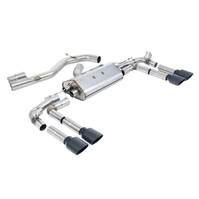 Milltek Particulate Filter-back Exhaust Audi S3 2.0 TFSi Quattro Saloon / Sedan 310PS 8Y (OPF/GPF Models Only) 20-25-Exhaust System-carbonizeduk