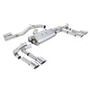Milltek Particulate Filter-back Exhaust Audi S3 2.0 TFSi Quattro Saloon / Sedan 310PS 8Y (OPF/GPF Models Only) 20-25-Exhaust System-carbonizeduk
