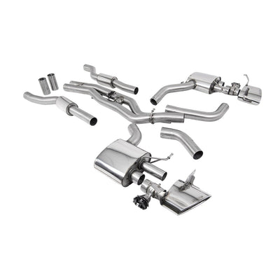 Milltek Cat Back Exhaust Audi RS6 C8 4.0 V8 Bi-Turbo inc Performance Edition (Non OPF/GPF Models USA/ROW Models) 20-25-Exhaust System-carbonizeduk