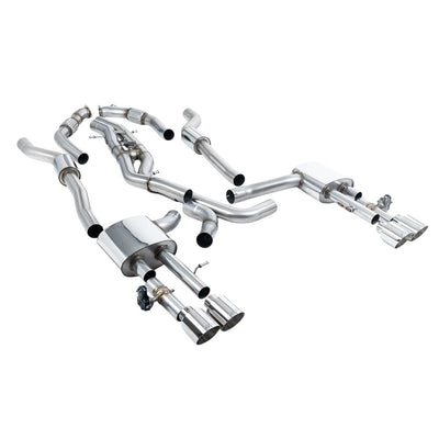 Milltek Cat Back Exhaust Audi S8 D5 4.0 TFSi V8 Saloon / Sedan Standard Wheel Base (Non OPF/GPF US/ROW Models) 20-25-Exhaust System-carbonizeduk