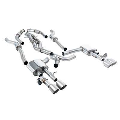 Milltek Cat Back Exhaust Audi S8 D5 4.0 TFSi V8 Saloon / Sedan Standard Wheel Base (Non OPF/GPF US/ROW Models) 20-25-Exhaust System-carbonizeduk