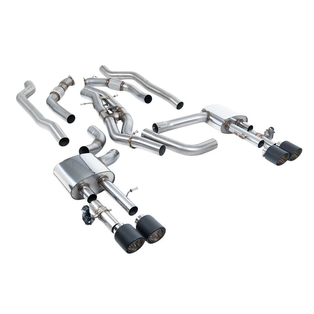 Milltek Cat Back Exhaust Audi S8 D5 4.0 TFSi V8 Saloon / Sedan Standard Wheel Base (Non OPF/GPF US/ROW Models) 20-25-Exhaust System-carbonizeduk