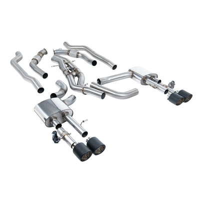 Milltek Cat Back Exhaust Audi S8 D5 4.0 TFSi V8 Saloon / Sedan Standard Wheel Base (Non OPF/GPF US/ROW Models) 20-25-Exhaust System-carbonizeduk