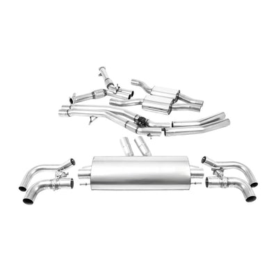 Milltek Cat Back Exhaust Audi RSQ8 4.0 V8 Bi-Turbo (Non OPF / GPF Equipped Models) 20-25-Exhaust System-carbonizeduk