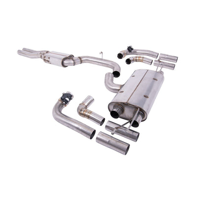 Milltek Particulate Filter-back Exhaust Audi RS3 Saloon / Sedan 400PS (8Y MQB EVO) Non-OPF/GPF Models 22-25-Exhaust System-carbonizeduk
