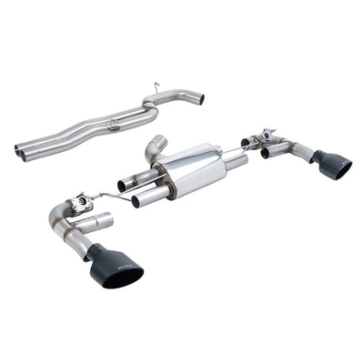 Milltek Cat Back Exhaust Audi RS3 Sportback 400PS (8V MQB Facelift Only) OPF/GPF Models 19-25-Exhaust System-carbonizeduk