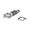 Milltek Cast Downpipe with HJS High Flow Sports Cat Exhaust Honda / Acura Civic Type R FK2 Turbocharged 2.0 i-VTEC (LHD models only) 15-17-Manifolds, Decats & Sports Cats-carbonizeduk
