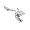 Milltek Cat Back Exhaust Audi A3 2.0T FSI Quattro 5-Door SportBack 04-12-Exhaust System-carbonizeduk