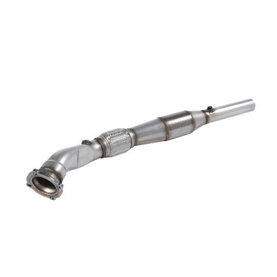 Milltek Large Bore Downpipe and Hi-Flow Sports Cat Exhaust Audi A3 1.8T 2WD 3 and 5-Door 96-04-Manifolds, Decats & Sports Cats-carbonizeduk