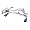 Milltek Turbo-back including Hi-Flow Sports Cat Exhaust Volkswagen Scirocco R 09-16-Manifolds, Decats & Sports Cats-carbonizeduk