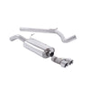 Milltek Cat Back Exhaust Audi A1 1.4 TFSi S-Line 185PS S-Tronic 10-15-Exhaust System-carbonizeduk