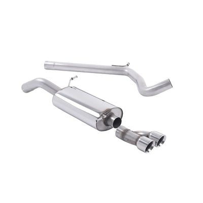 Milltek Cat Back Exhaust Audi A1 1.4 TFSi S-Line 185PS S-Tronic 10-15-Exhaust System-carbonizeduk