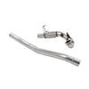 Milltek Large-bore Downpipe and De-cat Exhaust Audi A3 2.0 TFSi Quattro Sedan 8V (US-only) 14-20-Manifolds, Decats & Sports Cats-carbonizeduk