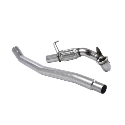Milltek Large-bore Downpipe and De-cat Exhaust Volkswagen Golf Mk7 2.0 TFSi Alltrack / Estate / Station Wagon / Combi 4-Motion 16-21-Manifolds, Decats & Sports Cats-carbonizeduk