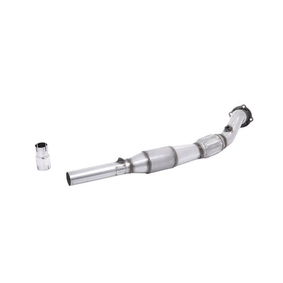 Milltek Large Bore Downpipe and Hi-Flow Sports Cat Exhaust Audi A3 1.8T 2WD 3 and 5-Door 96-04-Manifolds, Decats & Sports Cats-carbonizeduk