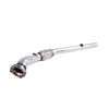 Milltek Large-bore Downpipe and De-cat Exhaust Audi A3 1.8T 2WD 3 and 5-Door 96-04-Manifolds, Decats & Sports Cats-carbonizeduk