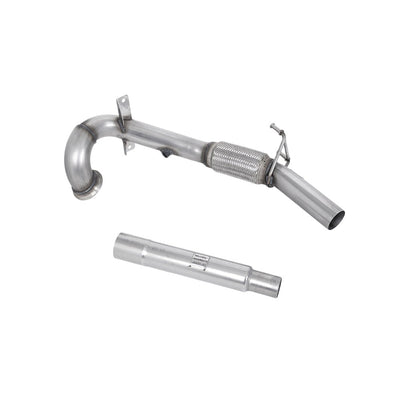 Milltek Large-bore Downpipe and De-cat Exhaust Volkswagen Polo GTI 1.8 TSI 192PS (3 and 5-Door) 15-18-Manifolds, Decats & Sports Cats-carbonizeduk