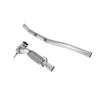 Milltek Large-bore Downpipe and De-cat Exhaust Volkswagen T-Roc R 2.0TSI 300ps (with OPF/GPF) 19-22-Manifolds, Decats & Sports Cats-carbonizeduk