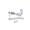 Milltek Large-bore Downpipe and De-cat Exhaust Volkswagen Polo GTI 2.0 TSI (AW 5-Door inc Facelift Models) GPF/OPF Models Only 19-25-Manifolds, Decats & Sports Cats-carbonizeduk