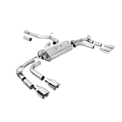 Milltek Particulate Filter-back Exhaust Volkswagen Tiguan R 320ps (OPF/GPF Models Only) 21-25-Exhaust System-carbonizeduk