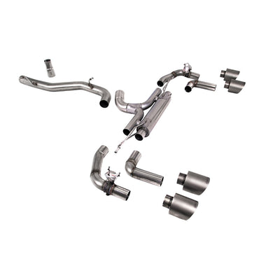 Milltek Particulate Filter-back Exhaust Volkswagen Golf Mk8 R 2.0 TSI 320PS (GPF Equipped Models Only) 21-25-Exhaust System-carbonizeduk