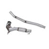 Milltek Large Bore Downpipe and Hi-Flow Sports Cat Exhaust Volkswagen Golf Mk8 R 2.0 TSI 320PS (Non-GPF / North American Models Only ) 22-25-Manifolds, Decats & Sports Cats-carbonizeduk