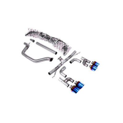 Milltek Particulate Filter-back Exhaust Volkswagen Golf Mk8 GTi (Golf R Style Quad Outlet 245ps OPF/GPF Equipped Models Only) 20-25-Exhaust System-carbonizeduk