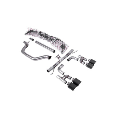 Milltek Particulate Filter-back Exhaust Volkswagen Golf Mk8 GTi (Golf R Style Quad Outlet 245ps OPF/GPF Equipped Models Only) 20-25-Exhaust System-carbonizeduk