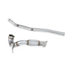 Milltek Large-bore Downpipe and De-cat Exhaust Volkswagen T-Roc R 2.0TSI 300ps (MQB EVO Models with OPF/GPF) 22-25-Manifolds, Decats & Sports Cats-carbonizeduk