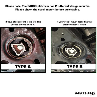 AIRTEC Motorsport Torque Mount Insert for MQB EA888 (Type A & B)-Audi-Airtec-carbonizeduk