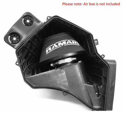 RamAir RPF-RA-1345 - BMW Replacement Foam Air Filter & WD Clamp-intake pipework-carbonizeduk
