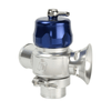 Turbosmart Dual Port Uni - 38mm - Blue-Turbosmart-Airtec-carbonizeduk