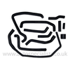 Pro Hoses 11-Piece Auxiliary Hose Kit for Escort Cosworth - Large Turbo T35-Ford-Airtec-carbonizeduk