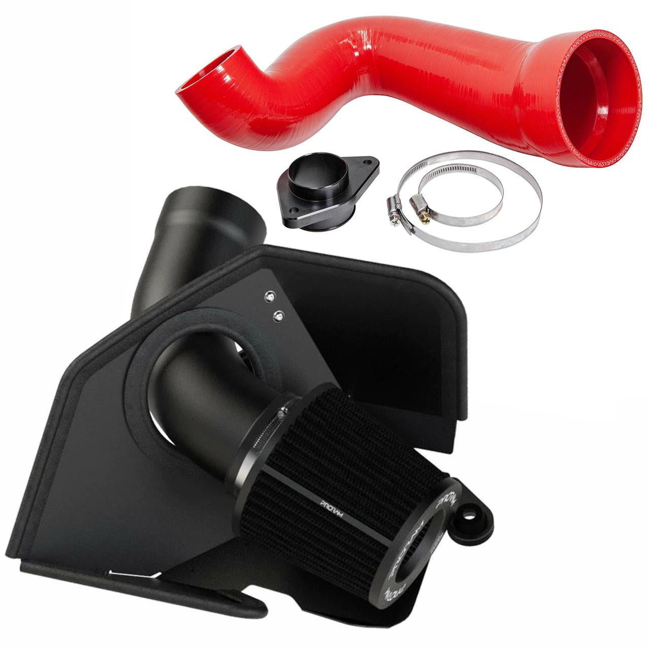 Red - Proram Induction Kit & Turbo Inlet For Volkswagen Golf 1.5 TSI (DAD/DAC ONLY) Ramair-carbonizeduk