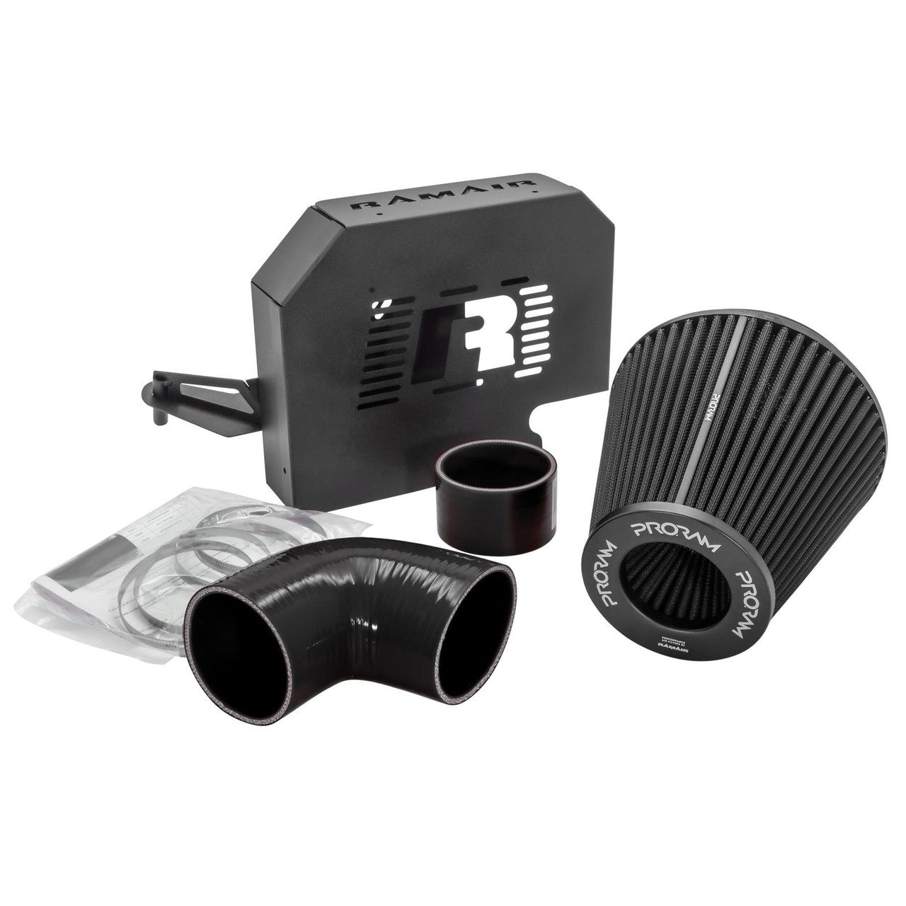 PRORAM Focus ST 225 Black Performance Induction Kit with ECU holder Ramair-induction kit-carbonizeduk