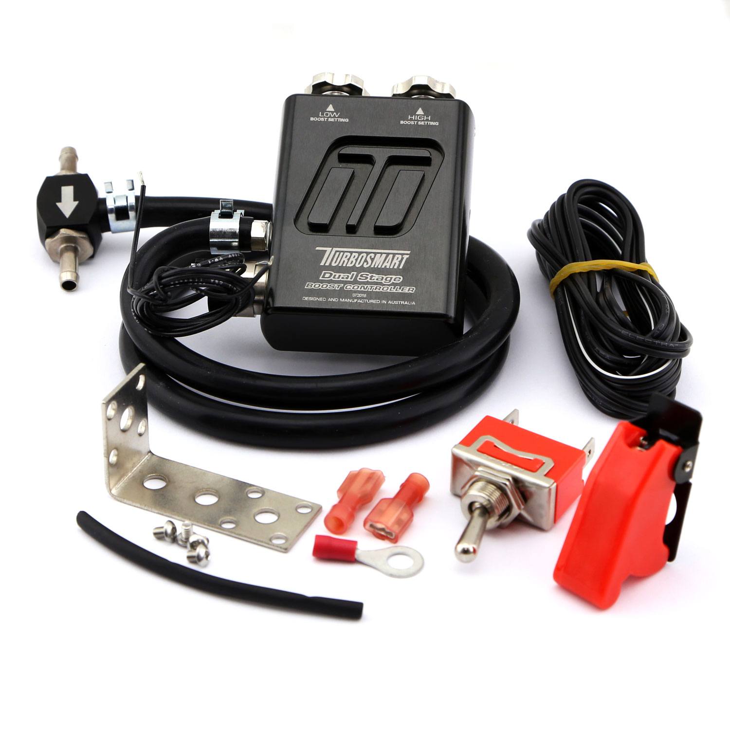 Turbosmart Dual Stage Boost Controller V2 - Black-Turbosmart-Airtec-carbonizeduk