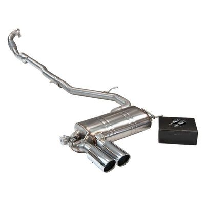 AUDI S3 2.0 TFSI 8P 2006-2012 VALVED EXHAUST-carbonizeduk