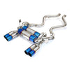 BMW M3 SERIES E92 CAT BACK EXHAUST BURNT FINISH-carbonizeduk