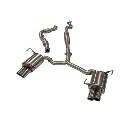 SUBARU IMPREZA SEDAN 09 ONWARDS MANIFOLD BACK EXHAUST-carbonizeduk